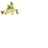 Lalaboom Jeu d'éveil Baril 3 animaux 6 perles et accessoires 21 pièces