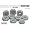 Meng Russian Air Defense Weapon System 96k6 Pantsir-s1 Sagged Wheel Set- 1:35e --model