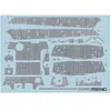 Accessoire pour maquette : Sd.Kfz.182 King Tiger Zimmerit Decal Meng