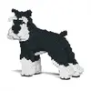 Jekca Blocs de construction - JEKCA - Chien Schnauzer Moyen - 970 pièc...