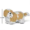 Jekca Blocs De Construction -chien Shih Tzu Taches Beiges