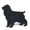 Jekca Blocs De Construction -chien Cocker Anglais Noir