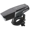 Éclairage vélo avant rechargeable USB MOON Meteor Storm - noir