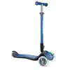 GLOBBER Trottinette enfant 3 roues Elite Deluxe bleu marine
