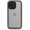 Catalyst Coque Intégrale pour iPhone 15 Pro Série Protection Totale Etanche IPX6 Gris