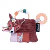 TriAction Toys Hochet d'activités Melimelos la Biche ROUGE Les Déglingos