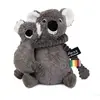 TriAction Toys Trankilou Koala gris Maman/Bebe