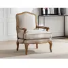 VENTE-UNIQUE Fauteuil bergère en tissu MAHAUX - Beige