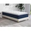 Matelas ressorts ensachés et surmatelas intégré ALTIER - DREAMEA - 90x...