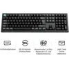 Keychron Q6 Ultra 8K (DE, Filaire, Sans fil), Clavier, Noir