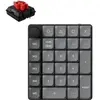 Keychron K0 Max QMK (Pavé numérique, Filaire, Sans fil), Clavier, Noir