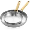Set 2 poêles 20 et 28 cm Padova Reserve - - Argent - Aluminium