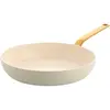 Poêle crème Evolution 30 cm - - Beige - Aluminium