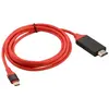 XCSOURCE 2m USB 3.0 Type C vers Câble Adaptateur HDMI HD 4K Support AC1062