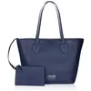 Sac porté épaule - CAVALLI CLASS - Blue - Polyuréthane - 48x30x12 cm -...