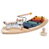 Hauck play music zèbre jeu musical en bois pour alpha+ HAUCK