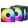 Arctic P12 Pro Reverse A-RGB Pack de 3 - Noir