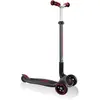 Globber - Trottinette MASTER PRIME 3 roues pliable - Noir-Rouge