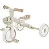 Tricycle Globber Learning Trike 2-en-1 ecologic Taupe