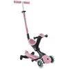 Globber - Trottinette évolutive GO-UP DELUXE LIGHTS 360 - Rose Berry