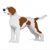 Jekca Blocs De Construction -chien Pointer Anglais Taches Marrons