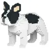 Jekca Chien Bouledogue Français Blanc Et Noir