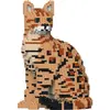 JEKCA Bengal Cat 01S-M01 Lot de 4 blocs de construction en plastique à partir de 14 ans