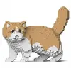 Jekca Blocs De Construction Chat Exotic Shorthair Beige Debout