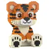 Jekca Blocs De Construction Tigre Kawaii