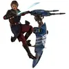 Hot toys Figurine TMS020 - Star Wars : The Clone Wars - Anakin Skywalker And Stap Deluxe Version