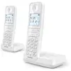 Téléphone fixe avec répondeur PHILIPS D2752W DUO