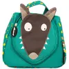 Les DEGLINGOS - Trousse de Toilette Loup X Auzou - Bébé et Enfant - Rangements astucieux - 23cm - Vert