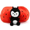 Les Déglingos - Peluche Flipetz Coccinelle Tomate - GLOBE TROTOYS
