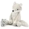 Peluche Frimou maman et bébé Les Ptipotos (37 cm)