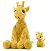 Peluche girafe maman et son bébé