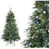 Evergreen Sapin de Noël artificiel Sherwood Épicéa Avec LEDs Vert 180 ...