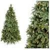 Evergreen Sapin de Noël Roswell Pin incl. LED 210 cm Haut Ø 122 cm