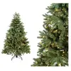 Evergreen Arbre de Noël artificiel Roswell pin avec LED vert 150 cm