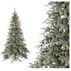 Evergreen Sapin de Noël artificiel Frost Épicéa LEDs et neige