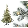 Evergreen Sapin de Noël artificiel Nobilis pin avec LEDs et neige arti...