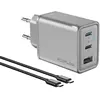 Chargeur gan rapid 65 w  avec cable de 100 w   ecoflow