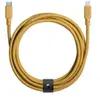 NATIVE UNION Câble Eco Belt USB-C vers Lightning - 3m Jaune