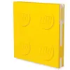 LEGO Autre Carnet avec verrou et stylo à encre gel - Jaune 5009065