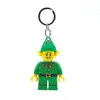 IQ Porte-clés Lumineux Lego Iconic Elf - Cadeaux pour Enfants - Figurine de 76 mm de Hauteur (KE181) - 2 Piles CR2025 incluses
