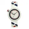 Montres mixtes Bracelet Silicone Blanc 38-6081-006