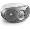 PHILIPS AZ215S - Lecteur CD Portable - Tuner Radio FM - Gris