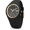 Ice-Watch - ICE glitter Black - Montre noire pour femme avec bracelet en silicone - 001356 (Medium)