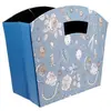 GENERIQUE Boite de rangement pliable style couture bleu - Distrifil(...) -