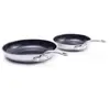 Set de poêles Première 20 cm et 28 cm - Greenpan - Argent - Inox
