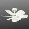 Westinghouse 7242440 Flora Royale Ventilateur de plafond E27 Acier blanc